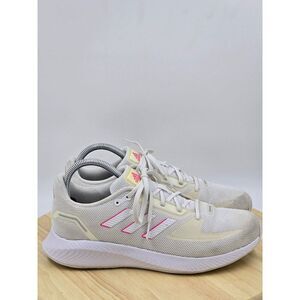 adidas Neo Runfalcon 2.0  FY9623 Womens Running Shoes white- pink  Size 8.5